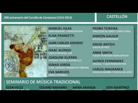 III INTERNATIONAL COURSE ON MEDIEVAL & RENAISSANCE MUSIC - MORELLA 2014