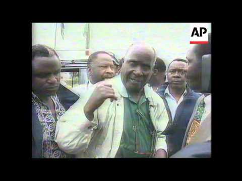 ZAMBIA: FORMER PRESIDENT KENNETH KAUNDA ARRESTED