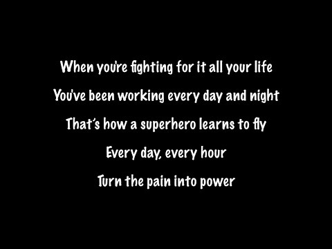 The Script - Superheroes (Lyrics+Official Audio)