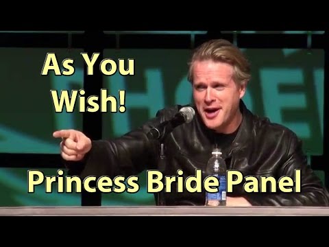 Princess Bride Cary Elwes gives amazing Hugs & stories HD at Comicon 2014 Phoenix Comicon Panel