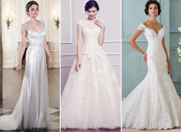 The 25 Most-Pinned Wedding Dresses Of 2015