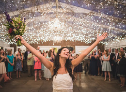 21 Times Brides Simply Couldn't Contain Their Joy