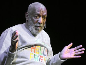 In this Friday, Nov. 21, 2014, file photo, comedian Bill Cosby performs at the Maxwell C. King Center for the Performing Arts, in Melbourne, Fla.