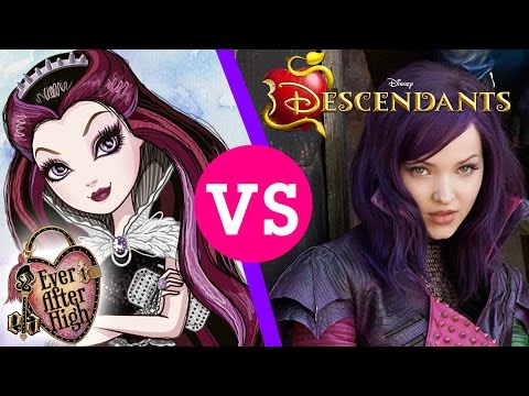 Disney's Descendants vs. Ever After High | A Once Upon a Time Battle!