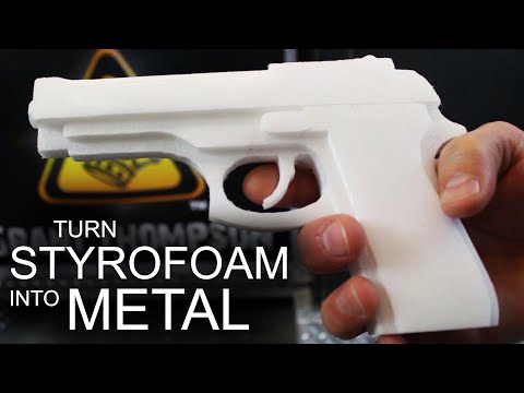 How To Turn Styrofoam, Into Solid Aluminum