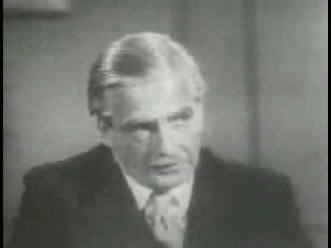 UK General Election 1955 Campaign - Sir Anthony Eden takes questions from the press