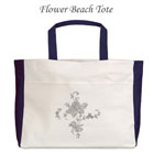 Flower Beach Tote Bag on the funEZ Bazaar