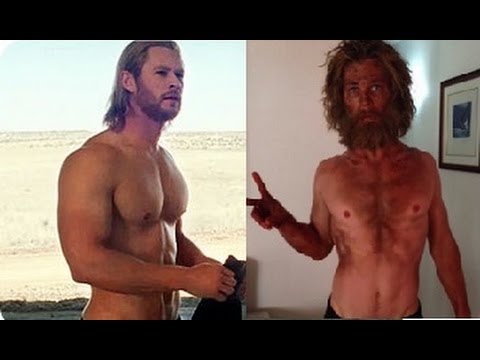 Chris Hemsworth Pulls A Reverse Machinist Transformation From Hunk To Manorexic!