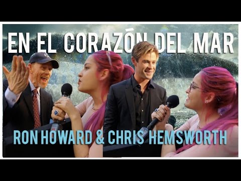 Chris Hemsworth & Ron Howard; entrevista "En el Corazón del Mar" | LasPalabrasDeFa