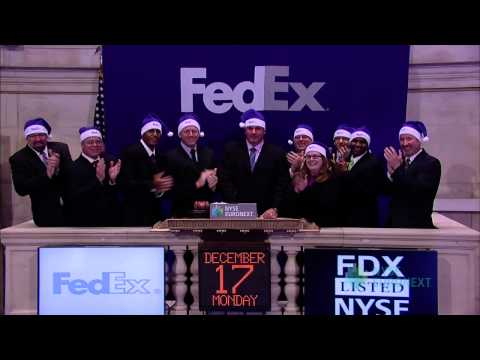 FedEx Corp. Visits the NYSE to Celebrate Record-Setting Holiday Shopping and Shipping Season