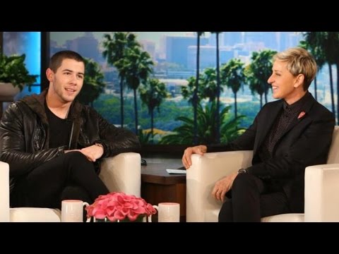 Ellen DeGeneres Grills Nick Jonas About Kate Hudson