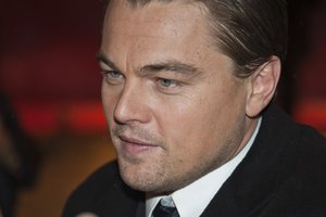 Leonardo DiCaprio at the premiere of the film "Shutter Island" at the 60th Berlin International Film Festival