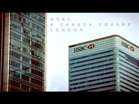 Tour of HSBC headquarters, Canary Wharf, London