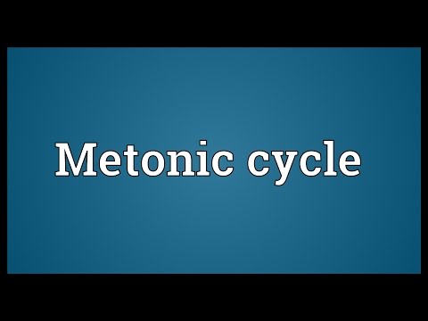 Metonic cycle Meaning