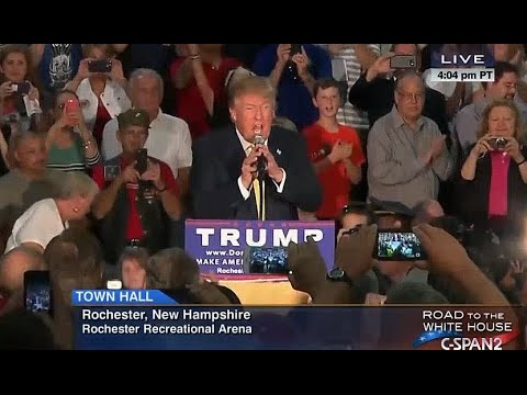 Full Speech: Donald Trump Speaks to Voters at Town Hall in Rochester, NH (9-17-15)