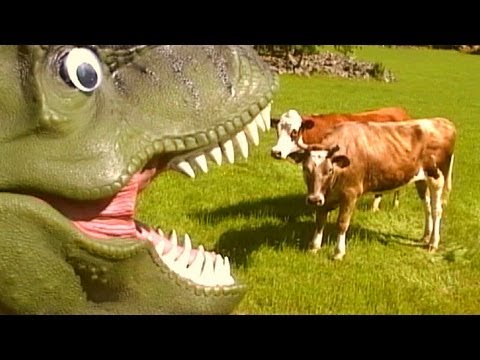 TYRANNOSAURUS REX - music video for kids. Dinosaur Songs by Daddy Donut - T-rex