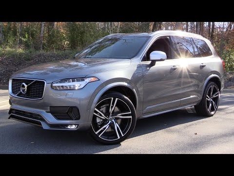 2016 Volvo XC90 T6 R-Design Start Up, Test Drive, and In Depth Review