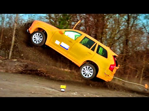 Crashing The Volvo XC90  - Fifth Gear