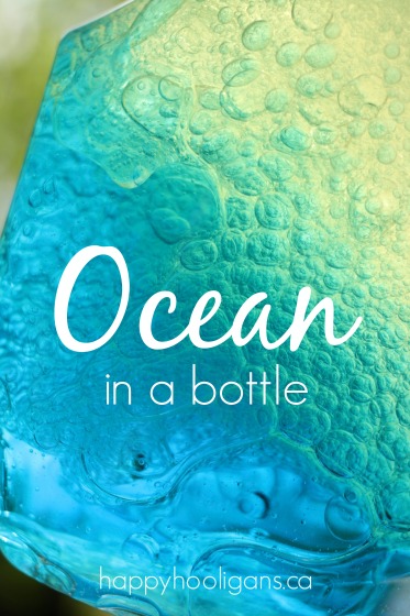 Ocean in a bottle