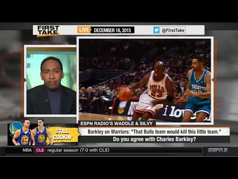 ESPN First Take - Charles Barkley: "Bulls 72-Win Team Would Kill Warriors"