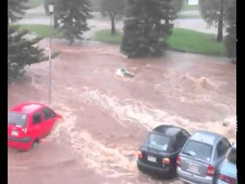 Most amazing flash flooding footage ever