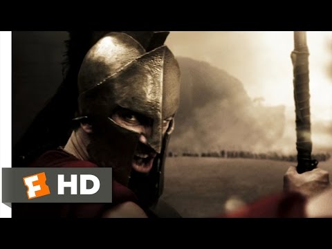 300 (2/5) Movie CLIP - This Is Where We Fight (2006) HD