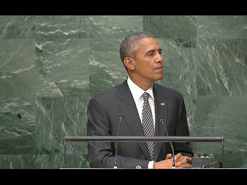 The President Speaks at the 2030 Agenda for Sustainable Development Goals