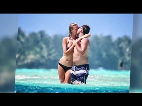 Leonardo DiCaprio and Model Girlfriend Toni Garrn Get Romantic in Bora Bora