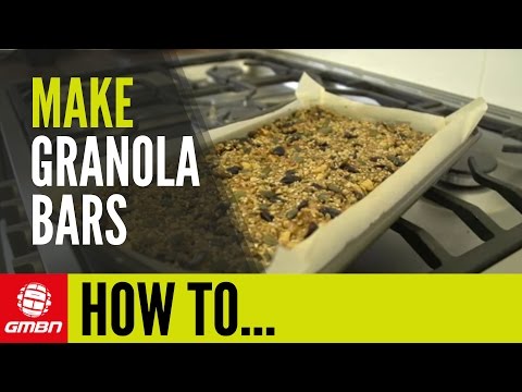 How To Make Cranberry Granola Bars | Make Your Own Energy Bars