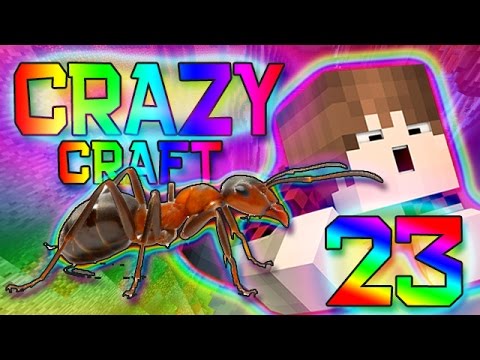 Minecraft: THE ANT DIMENSION JOURNEY! Crazy Craft 2.0 Modded Survival w/Mitch! Ep. 23 (Crazy Mods)