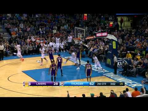 NBA Recap Los Angeles Lakers vs. Oklahoma City Thunder | December 19, 2015 | Highlights