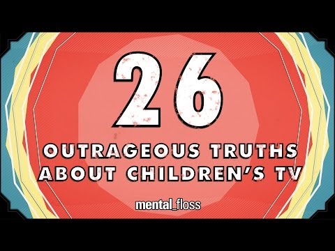 26 Outrageous Truths About Children's Television - mental_floss on YouTube (Ep.50)