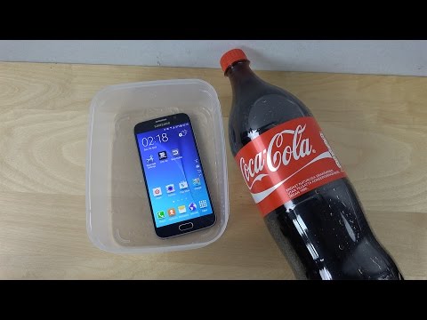 Samsung Galaxy S6 Coca-Cola - Test (4K)