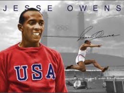 JESSE OWENS lekkoatletyka (athletics) lata 36