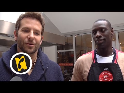 En cuisine avec Bradley Cooper et Omar Sy - A Vif ! - 2015