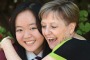 Mai Duong, Braybrook College dux, with assistant principal Arlene Bailey.