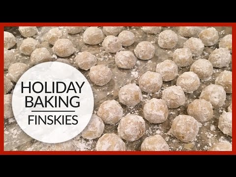 Holiday Baking | Finskies (Russian Tea Cookies)