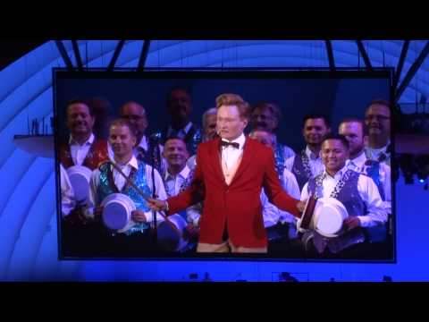 140913 - Conan O'Brien - The Monorail Song @ The Simpsons Take the Hollywood Bowl ~