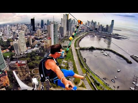 World's Largest Urban Zipline