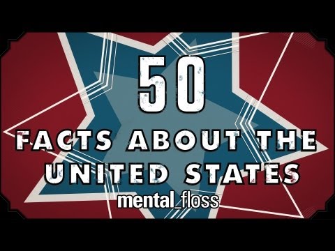 50 Great Facts About The 50 States - mental_floss on YouTube (Ep.17)