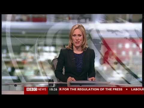 Final BBC News at Six from BBC Television Centre Friday 15 March 2013