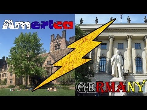 German Universities VS American Universities | German Culture