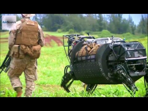 LS3 Robotic Pack Mule Field Testing by US Military