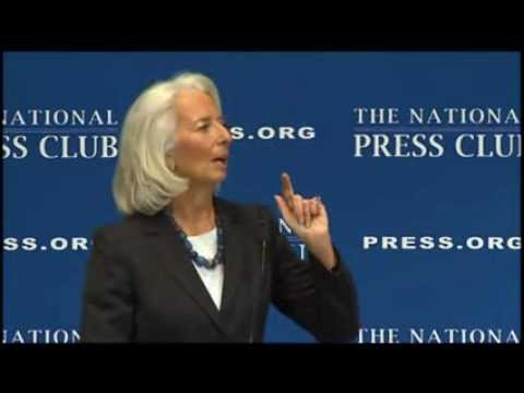 Occult Message in Speech by Christine Lagarde of IMF