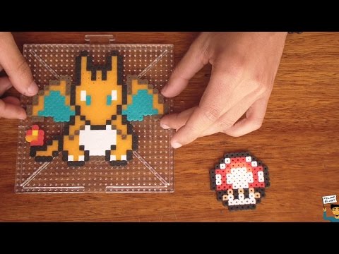 Como hacer figuras de Hama Beads | Tutorial Completo | Figuras 8bits por FelipeBlast