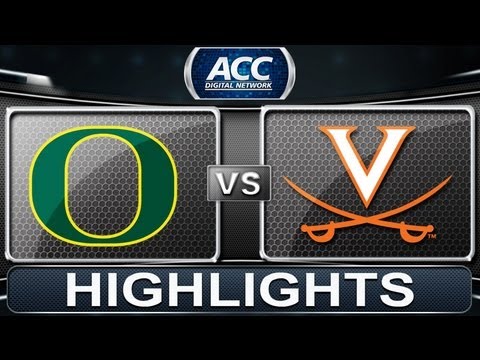 2013 ACC Football Highlights | Oregon vs Virginia | ACCDigitalNetwork