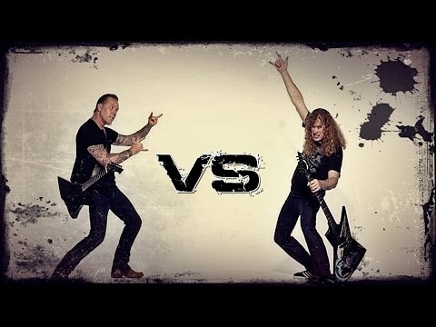 James Hetfield Vs Dave Mustaine