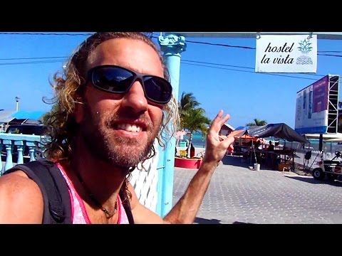 Exploring San Pedro, Belize on "La Isla Bonita" (Ambergris Island)