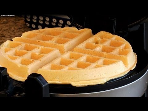 Easy Homemade Belgian Waffle Recipe