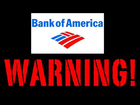 Bank Of America Warning